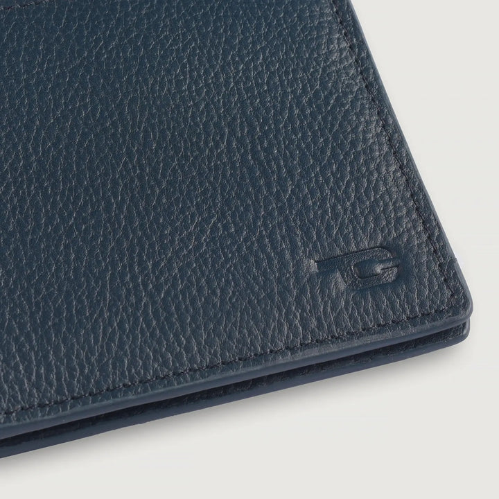 Blue Bi-fold Wallet