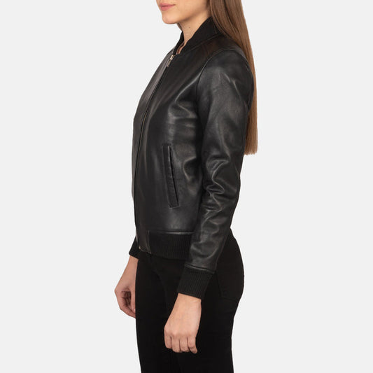 Black Bomber Jacket