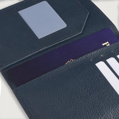 Blue Travel Wallet
