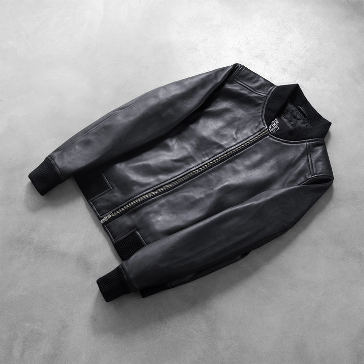 Black Bomber Jacket