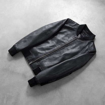 Black Bomber Jacket