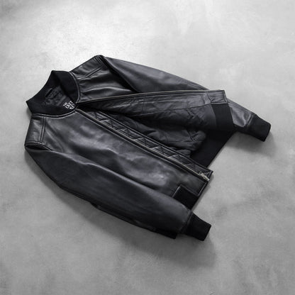 Black Bomber Jacket