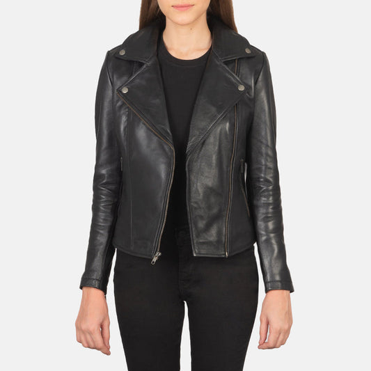 Black Biker Jacket