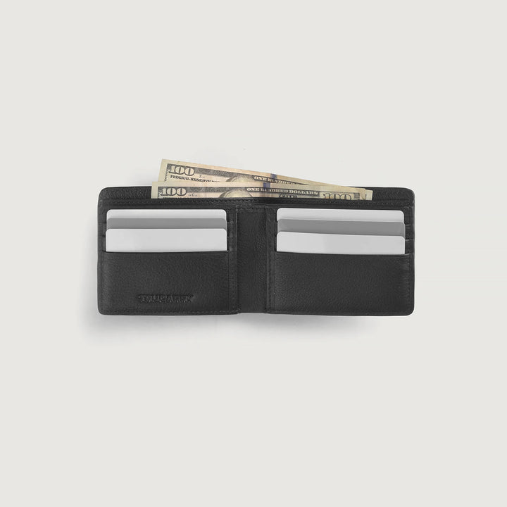 Black Bi-fold Wallet