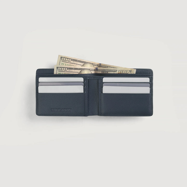 Blue Bi-fold Wallet