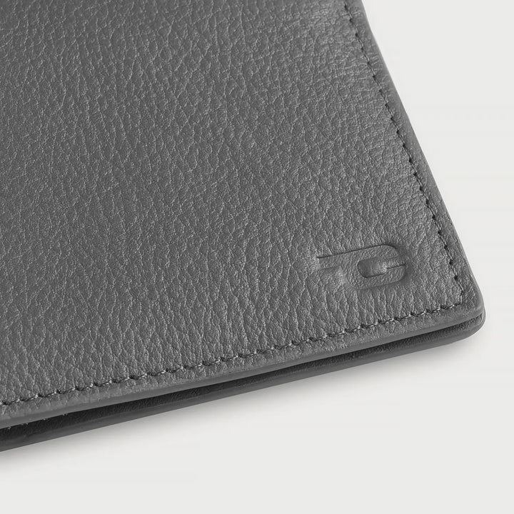Grey Bi-fold Wallet