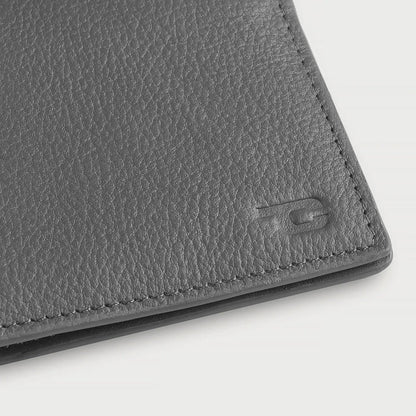 Grey Bi-fold Wallet