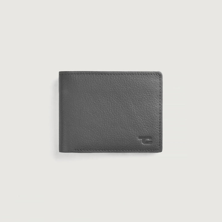 Grey Bi-fold Wallet
