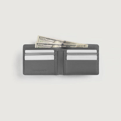 Grey Bi-fold Wallet