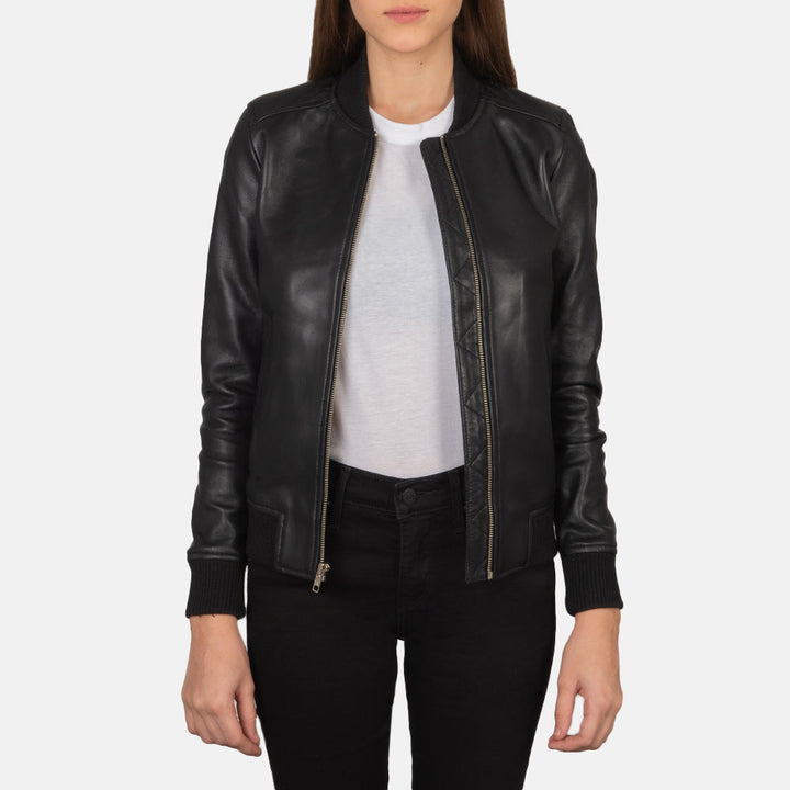 Black Bomber Jacket