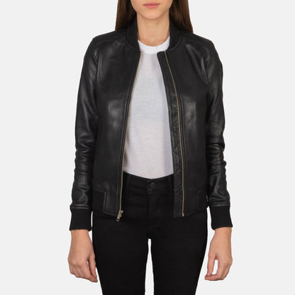 Black Bomber Jacket