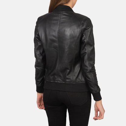 Black Bomber Jacket